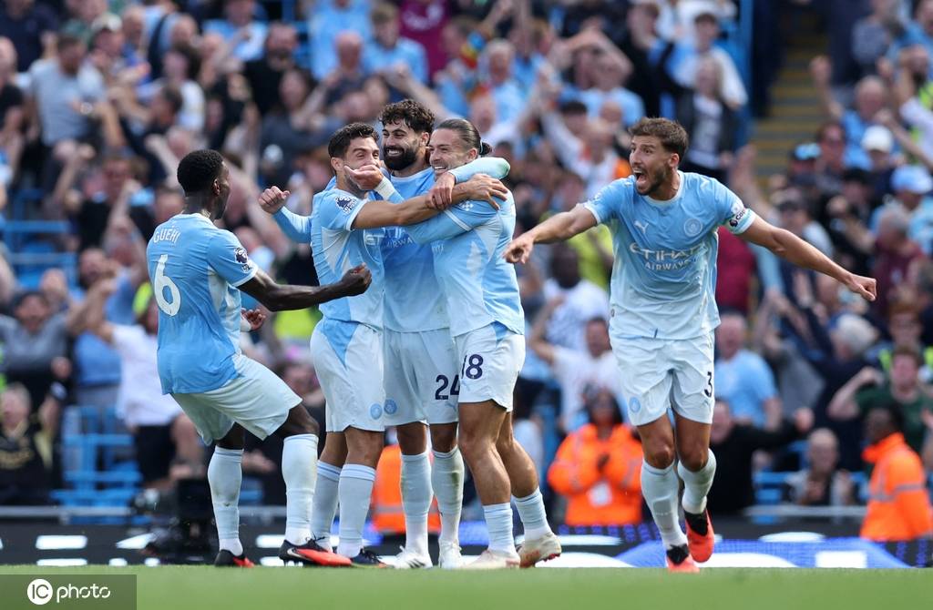 英超-格瓦迪奥尔补时绝杀 曼城7分钟2球2-1伯恩茅斯